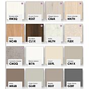 Scrivania moderna Canapa con gambe bianche