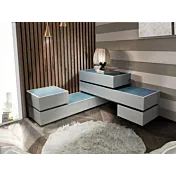 comò angolare moderno