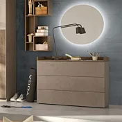 comò moderno bronzo