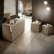 set comò e comodini fango