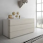 comò laccato bianco opaco