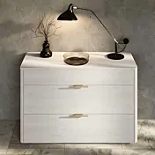 comò con maniglie ottone