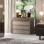 comò bronzo e mercure moderno