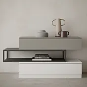 comò moderno grigio