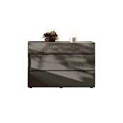 comò 3 cassetti grigi