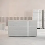 comò moderno cenere