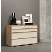 Comò moderno Orzo e Noce biondo