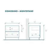 comodini bianchi moderni