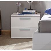 comodino bianco opaco