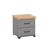 comodini contemporanei grigi