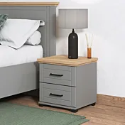 comodino contemporaneo grigio