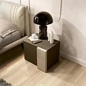 comodino frassino brunito moderno