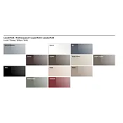 comodini rosso laccato lucido