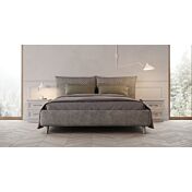 Coppia di comodini, finitura Rovere chiaro