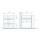 offerta comodini argilla