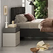 comodini argilla 3 cassetti