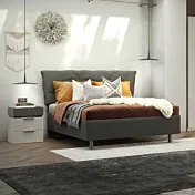 comodino argilla 3 cassetti