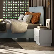 comodini bianco lucido