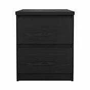 comodino nero funzionale