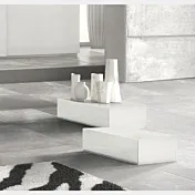 comodino singolo bianco