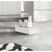 Comodino moderno con 1 cassetto di alta qualità in finitura Frassinato bianco