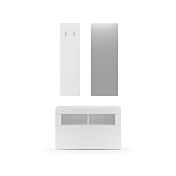 ingresso bianco stile moderno