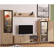 porta tv con mensola