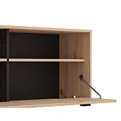 porta tv con ripiani 