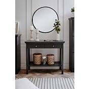 Composizione scandinava per l'ingresso in finitura grigio antracite