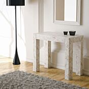 Consolle allungabile elegante, finitura Pietra