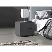 comodino grigio scuro