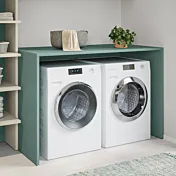 Coprilavatrice e asciugatrice a giorno, Verde alpi, L.130