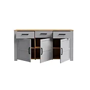 promozione madia grigia e rovere