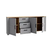 credenza con cassetti contemporea