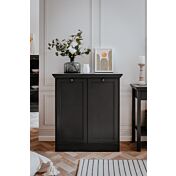 Credenza multiuso 2 ante in finitura Grigio antracite