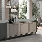 credenza contemporanea 3 ante tortora