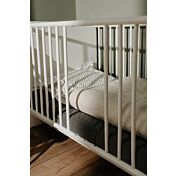 Culla moderna in finitura bianca per bambini