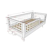 letto singolo a basso costo