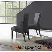 2 Sedie in ecopelle Grigio