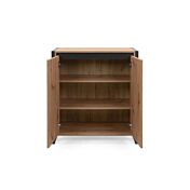 Madia industry 2 ante, finitura Rovere Nodato e struttura in Antracite