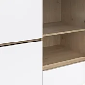 madia alta dettagli rovere