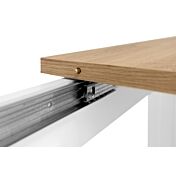 Funzionale Tavolo allungabile moderno finitura quercia