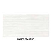 Madia classica Bianco Frassinato con ribalta in vetro e 2 cassetti