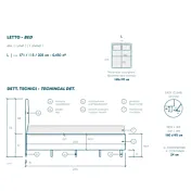 letto velluto pistacchio