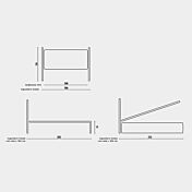 misure e variante letto in ferro