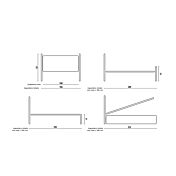 letto in ferro disegni tecnici