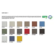 Divano letto Bravo Wave Moretti Compact, 1 piazza e mezza, ecopelle Avio