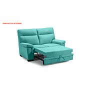 Divano Kim azzurro cielo a 2 posti