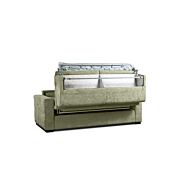 Divano letto Denali, 3 posti sfoderabile, finitura Agave