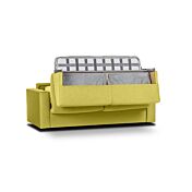 Divano letto Sillara, 3 posti, made in Italy